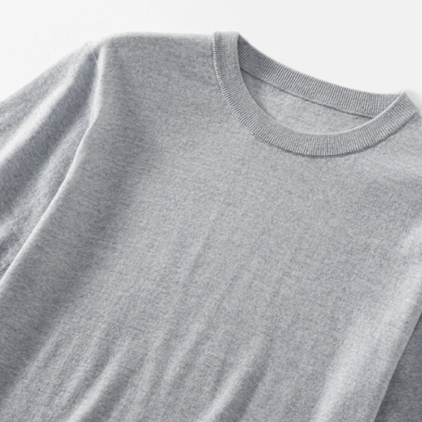 The Lisbon Wool Knit Casual T-Shirt